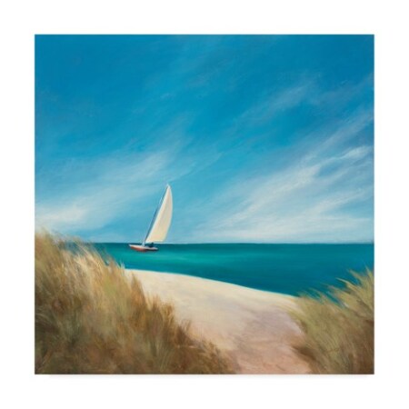 Julia Purinton 'Sunday Sail' Canvas Art,35x35